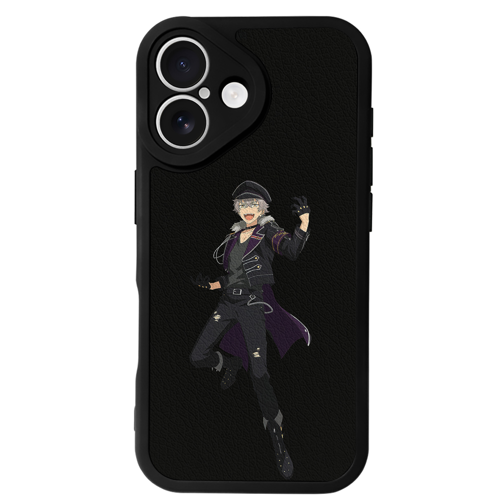 （画像用） あんさんぶるスターズ! Ensemble Stars 【iPhone 16シリーズ対応】シリコンスマホケース（レザー調） 材質：シリコン